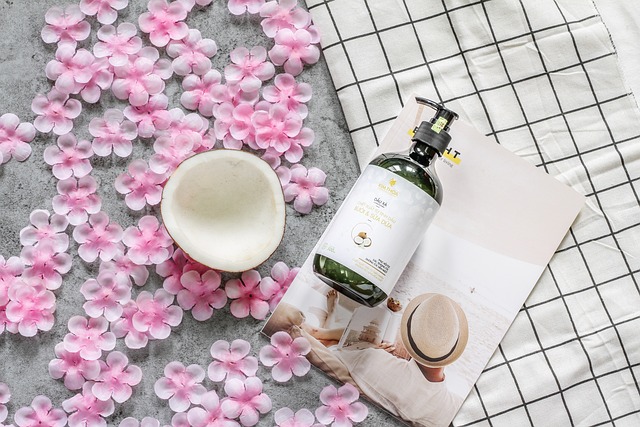 shampo kerstate symboise hair serum in to the hair