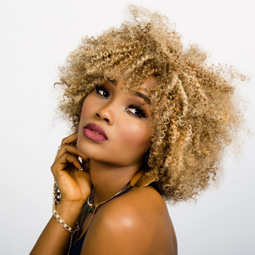 curly hair type # 3